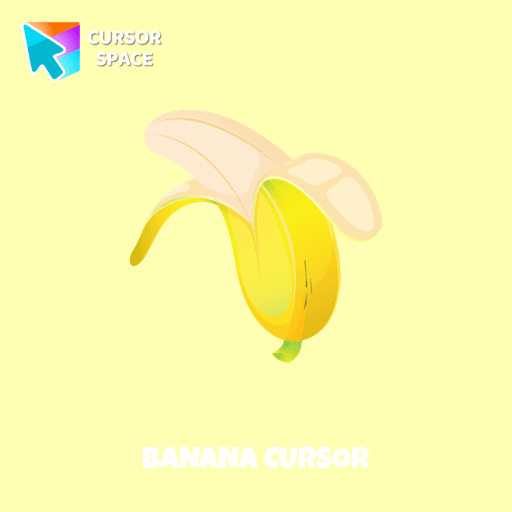 Banana cursor pointer cursor
