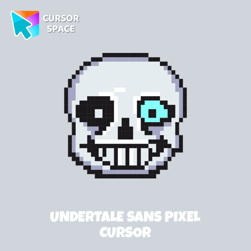 Undertale Sans Pixel cursor